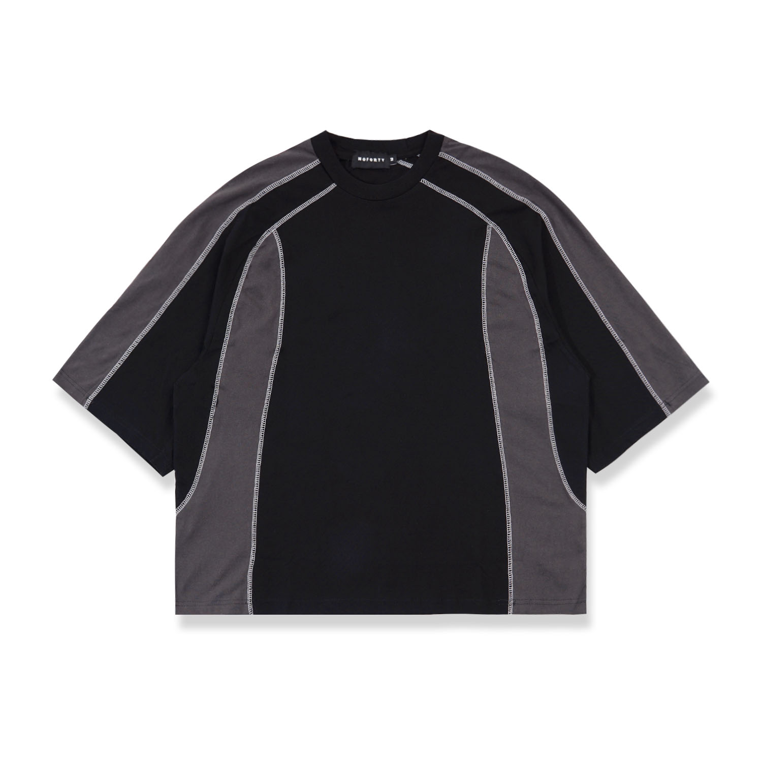 Noforty Project Oversize Raglan Tshirt Pacers Grey