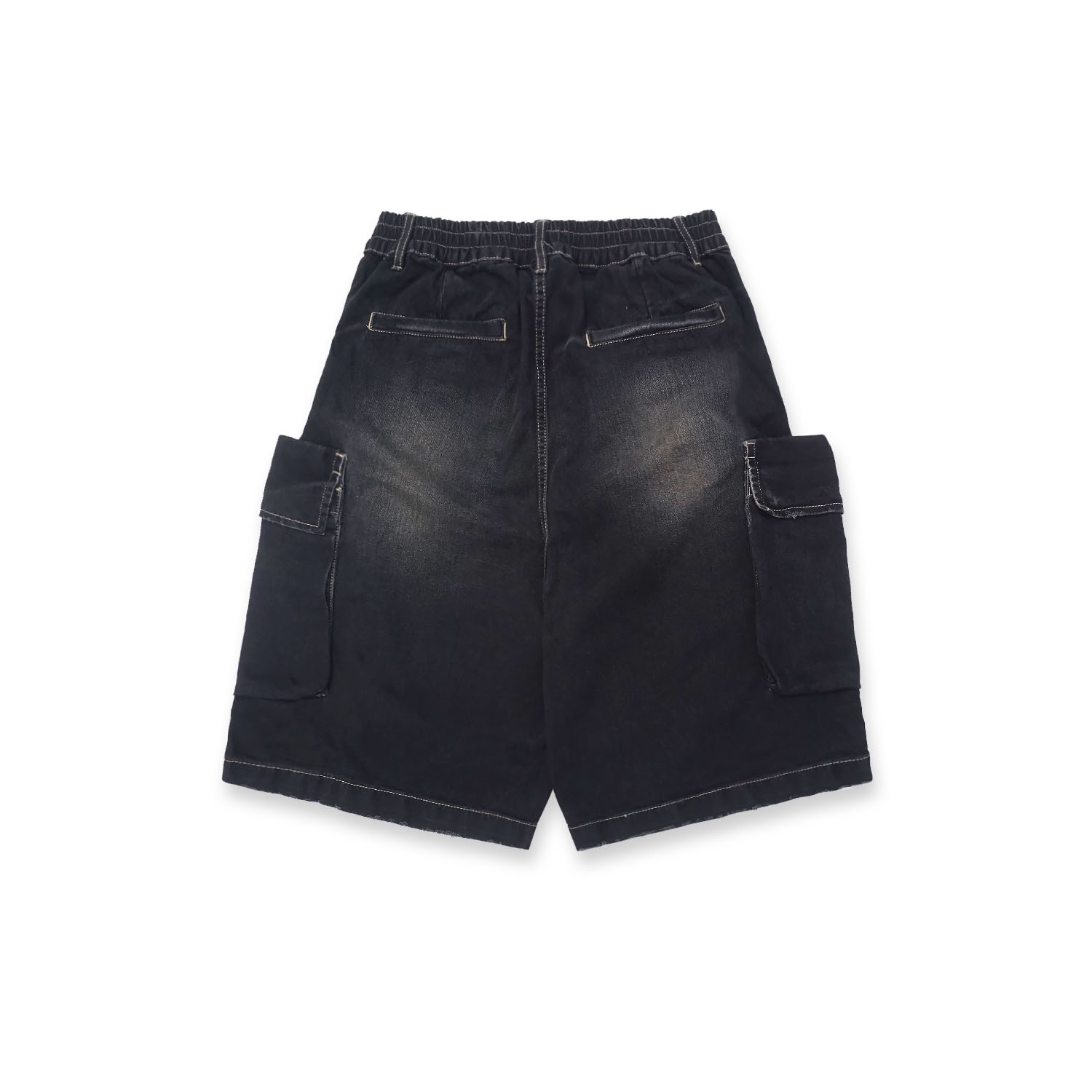 Noforty Project Jort Cargo Short Denim Pants Klays Black