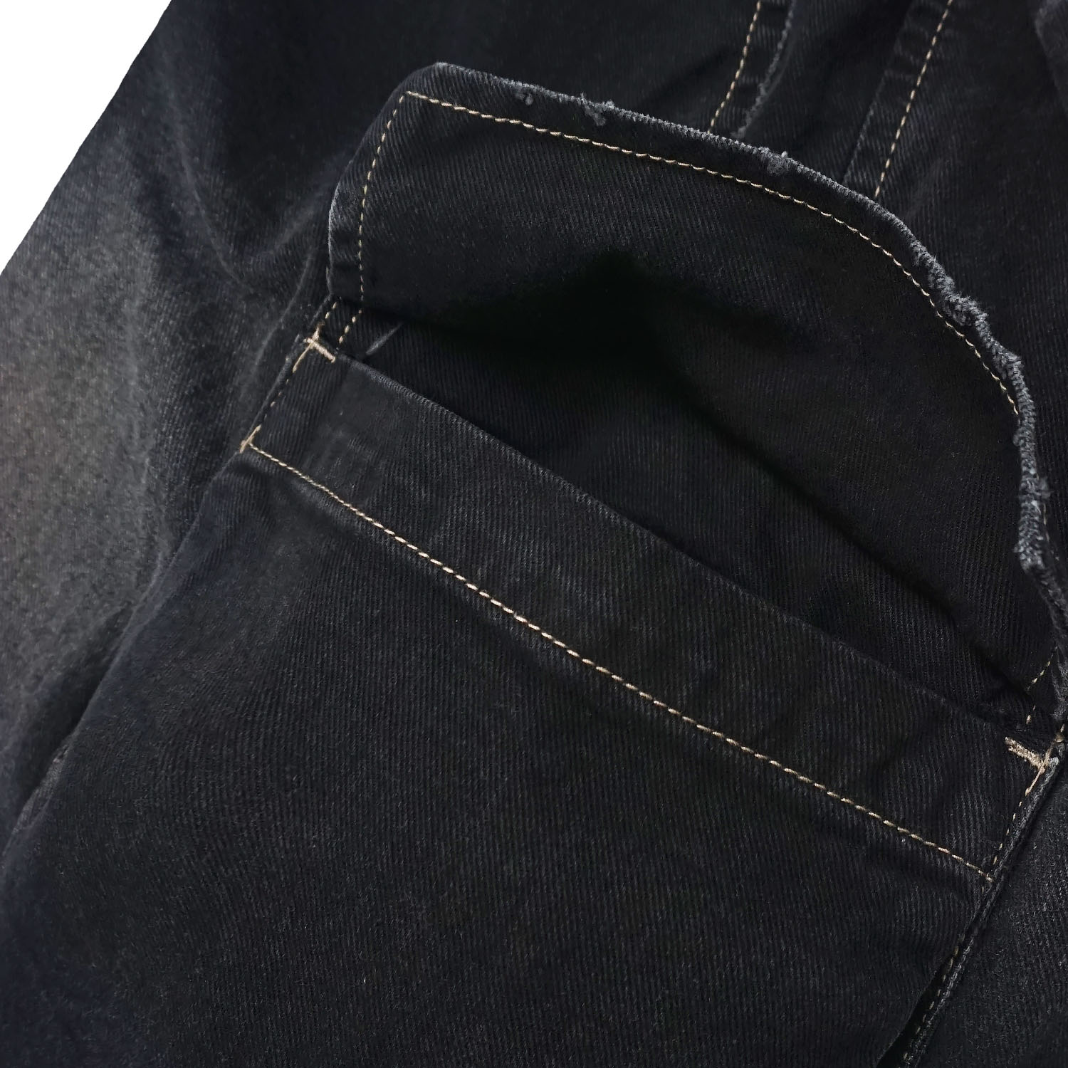 Noforty Project Jort Cargo Short Denim Pants Klays Black