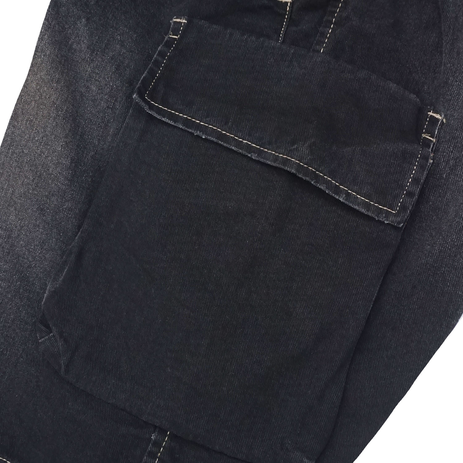 Noforty Project Jort Cargo Short Denim Pants Klays Black