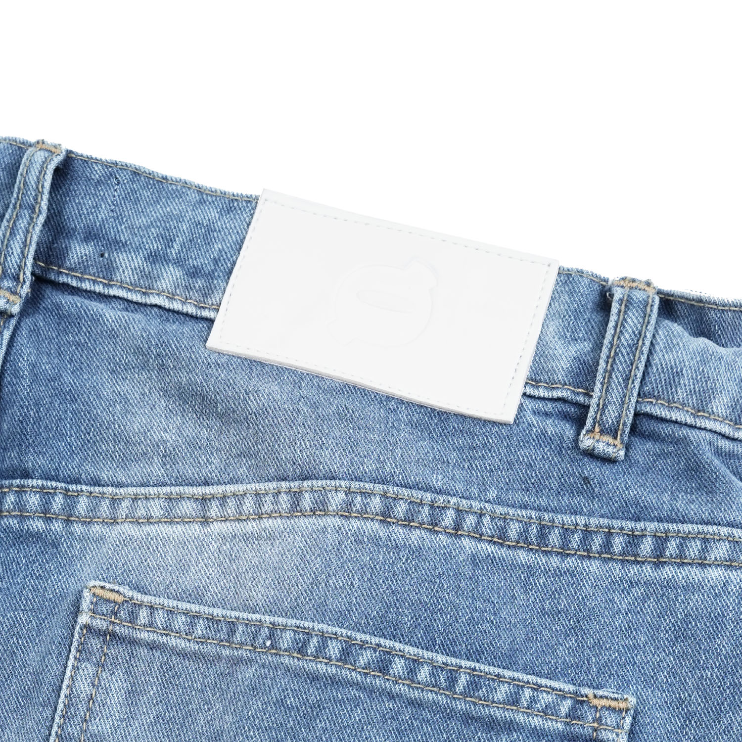 Noforty Project Barrel Long Denim Pants Morrow Blue