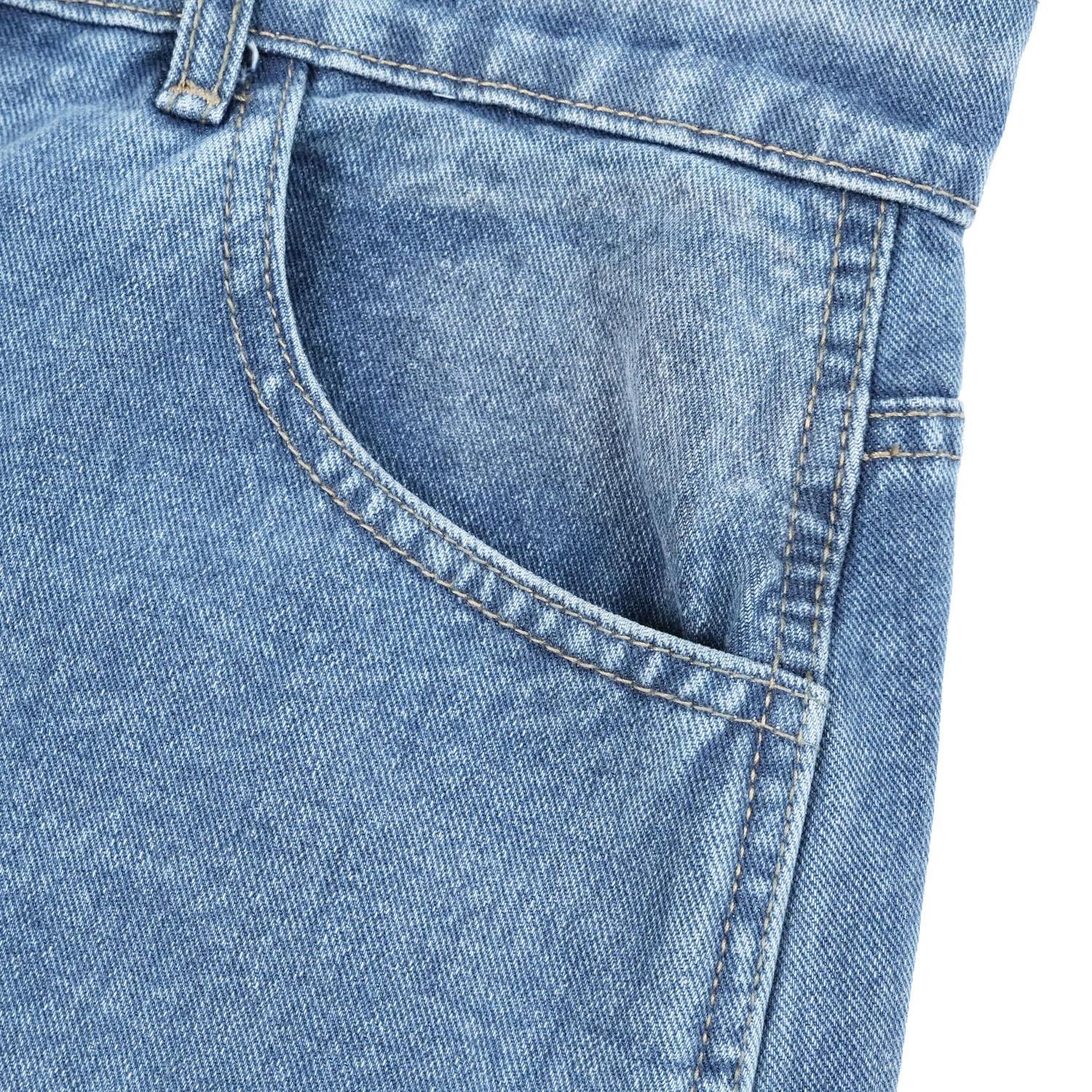 Noforty Project Barrel Long Denim Pants Morrow Blue