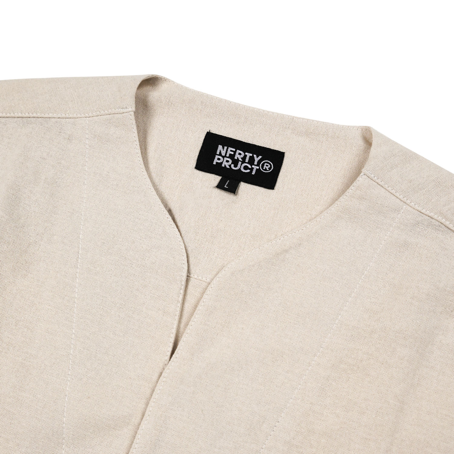 Noforty Project Oversize Koko Short Sleeve Isma Cream