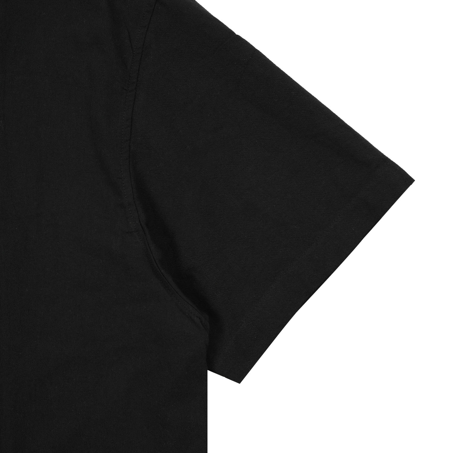 Noforty Project Oversize Colarless Boxy Shirt Isma Black