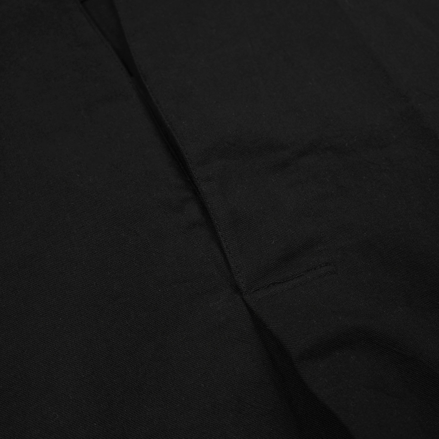 Noforty Project Oversize Colarless Boxy Shirt Isma Black