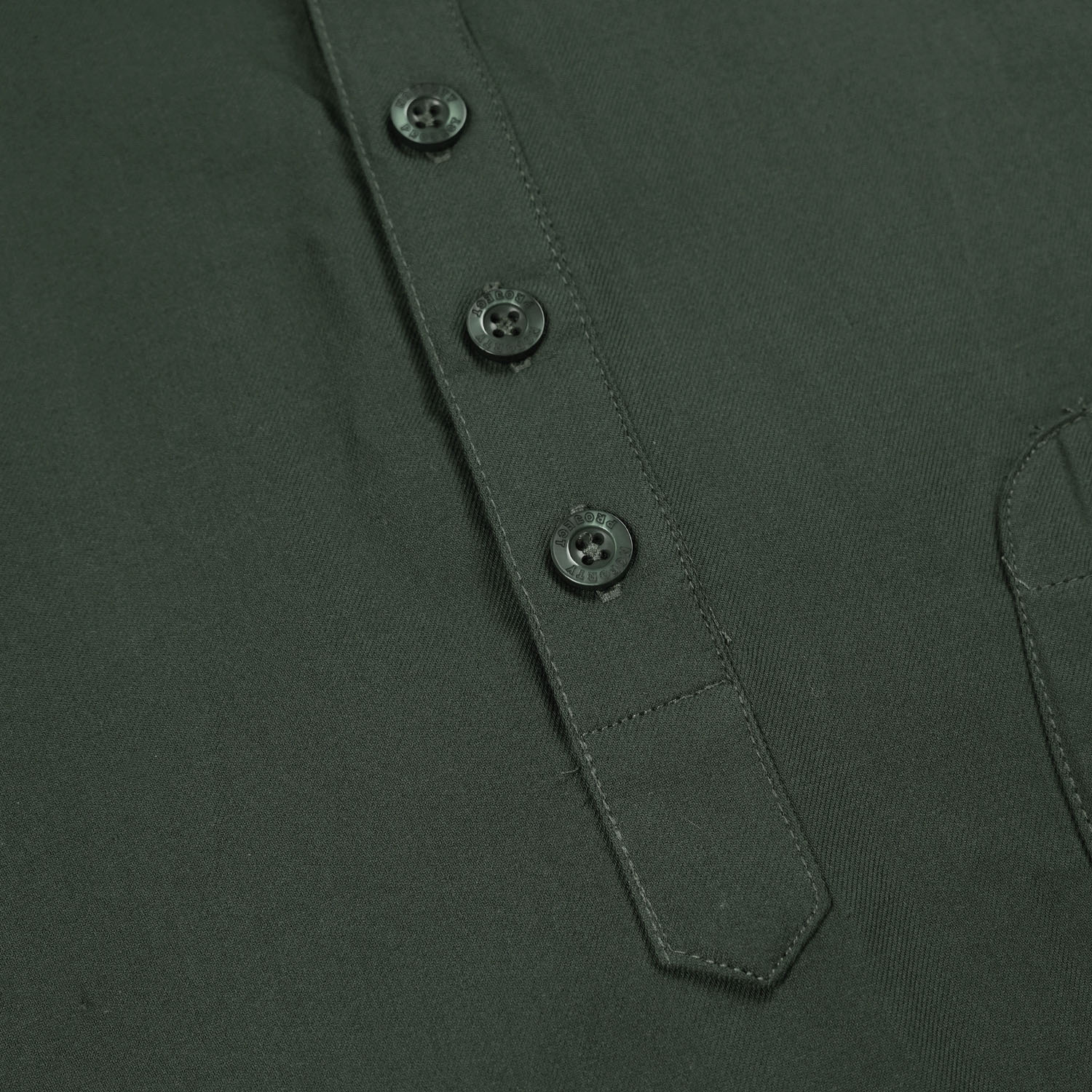 Noforty Project Oversize Long Shirt Sabat Green