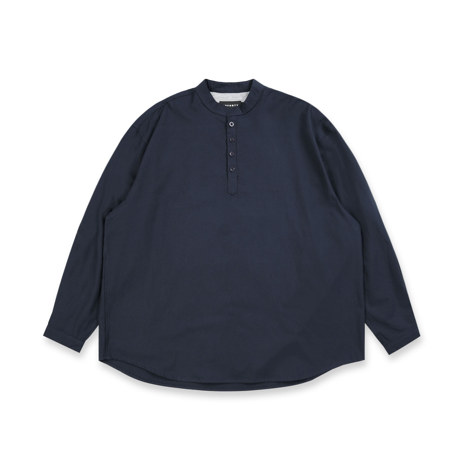 Noforty Project Oversize Long Koko Shirt Sabat Navy Blue