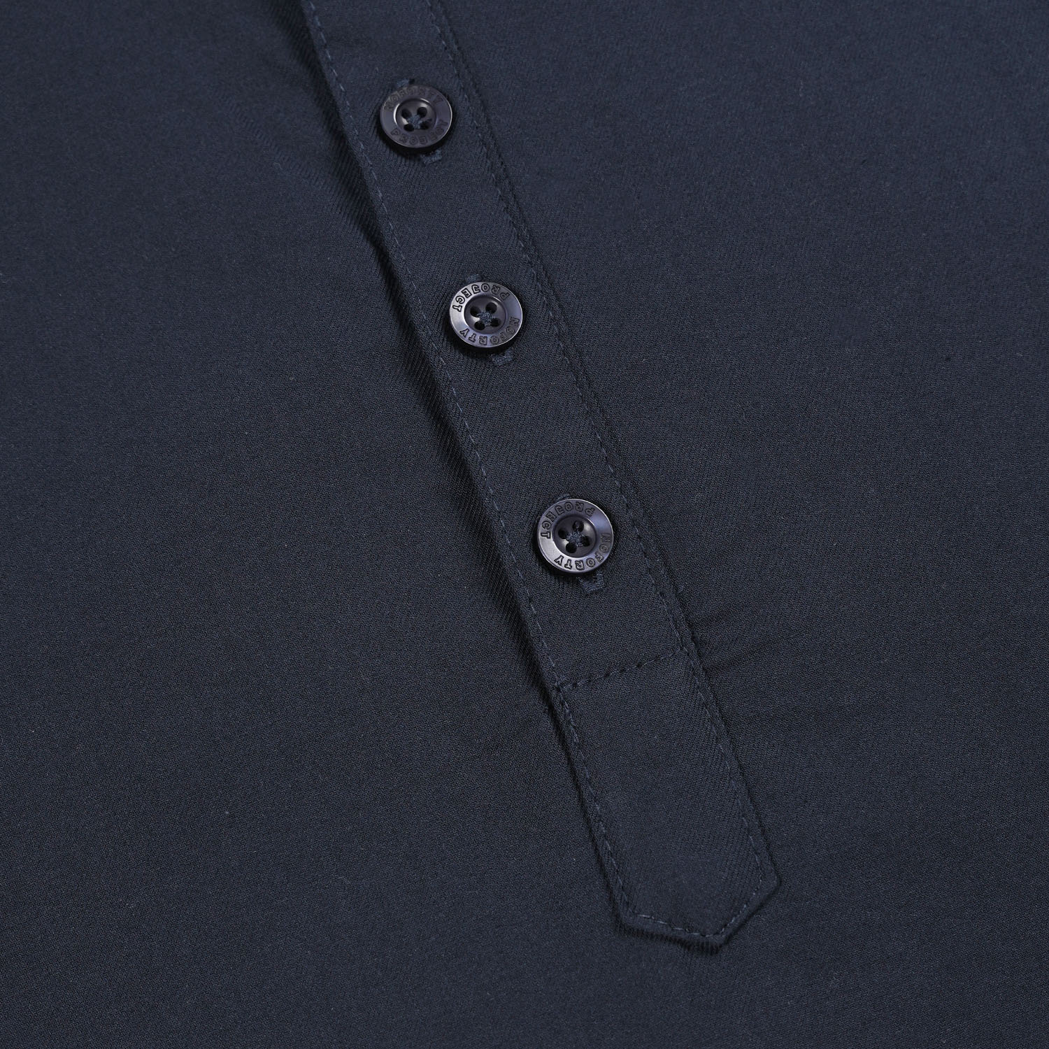 Noforty Project Oversize Long Koko Shirt Sabat Navy Blue