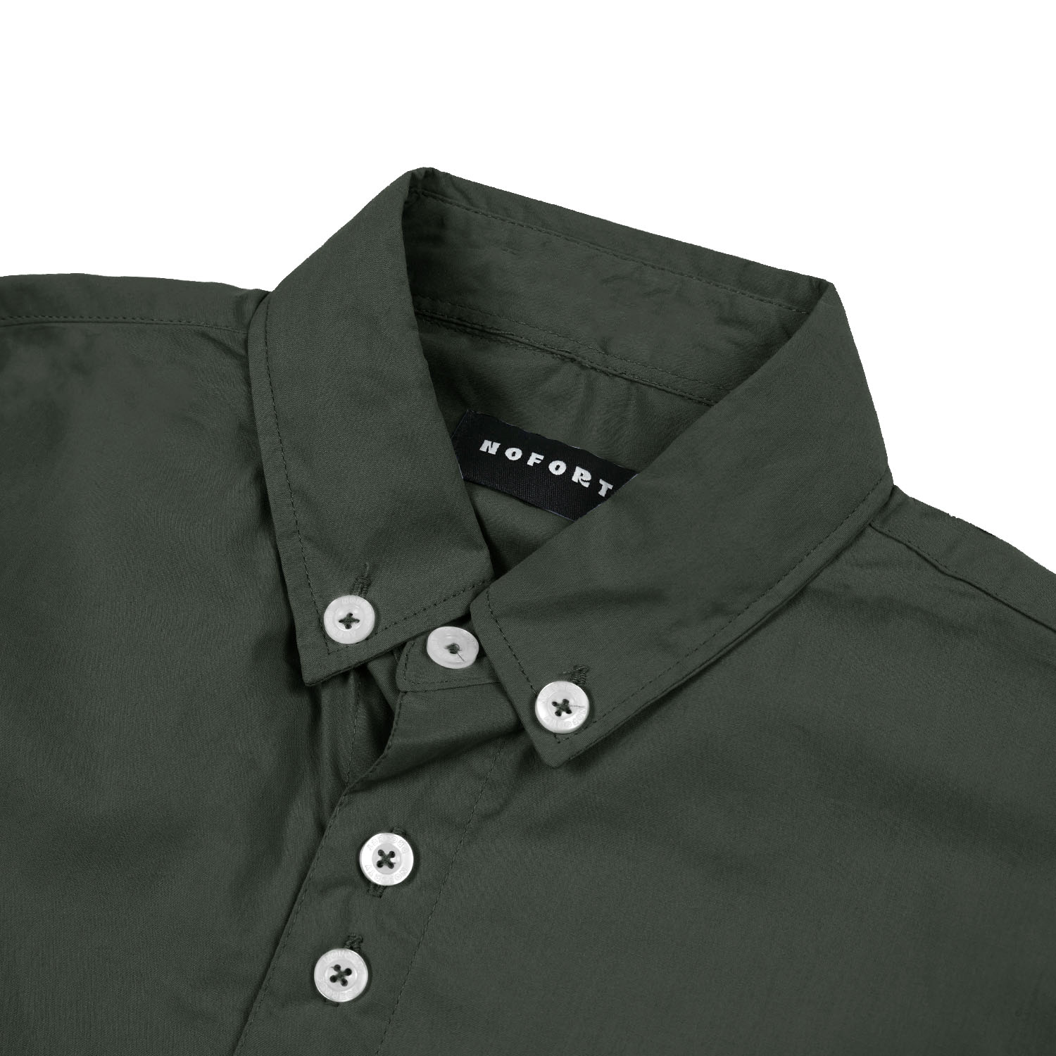 Noforty Project Oversize Boxy Long Shirt Wemby Army