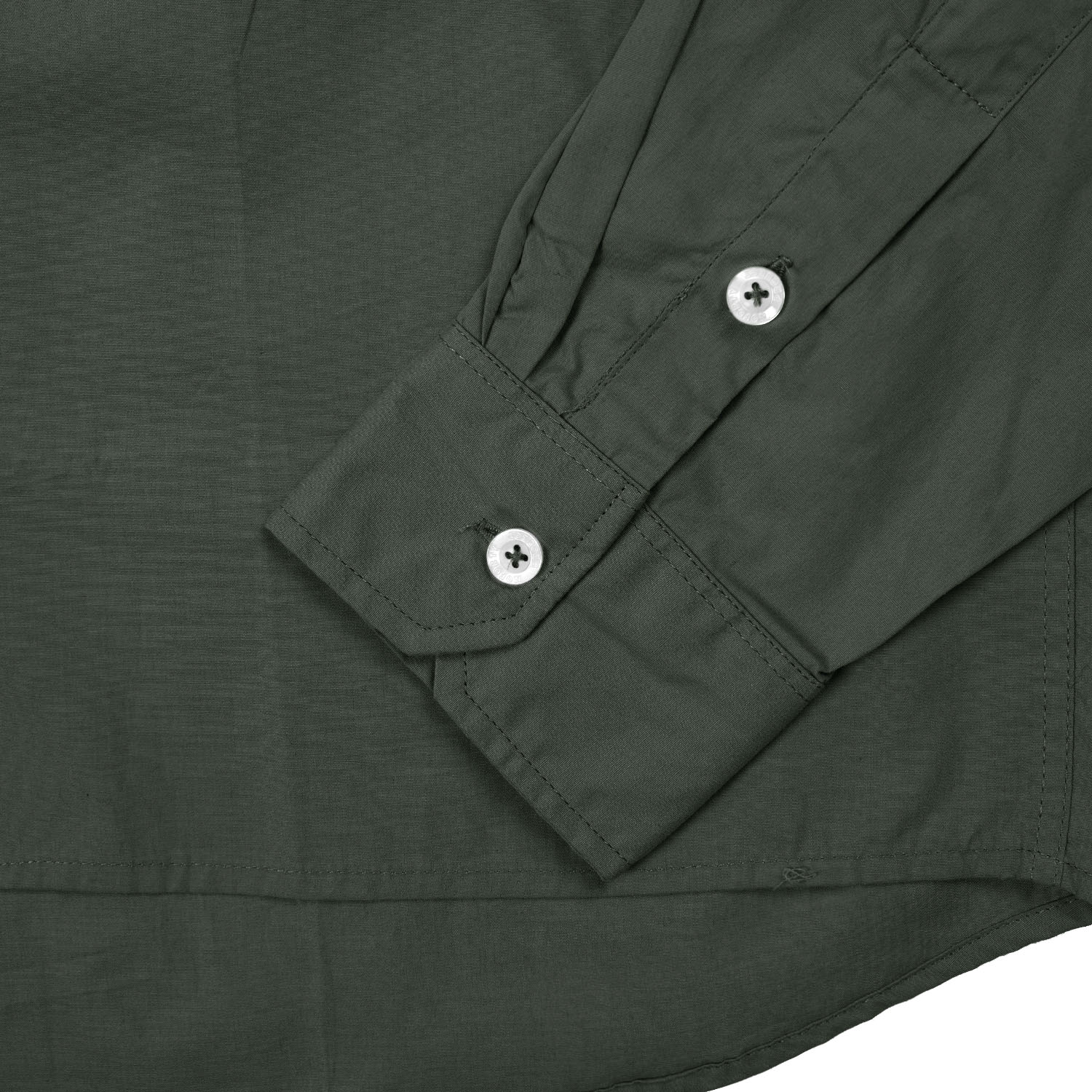 Noforty Project Oversize Boxy Long Shirt Wemby Army
