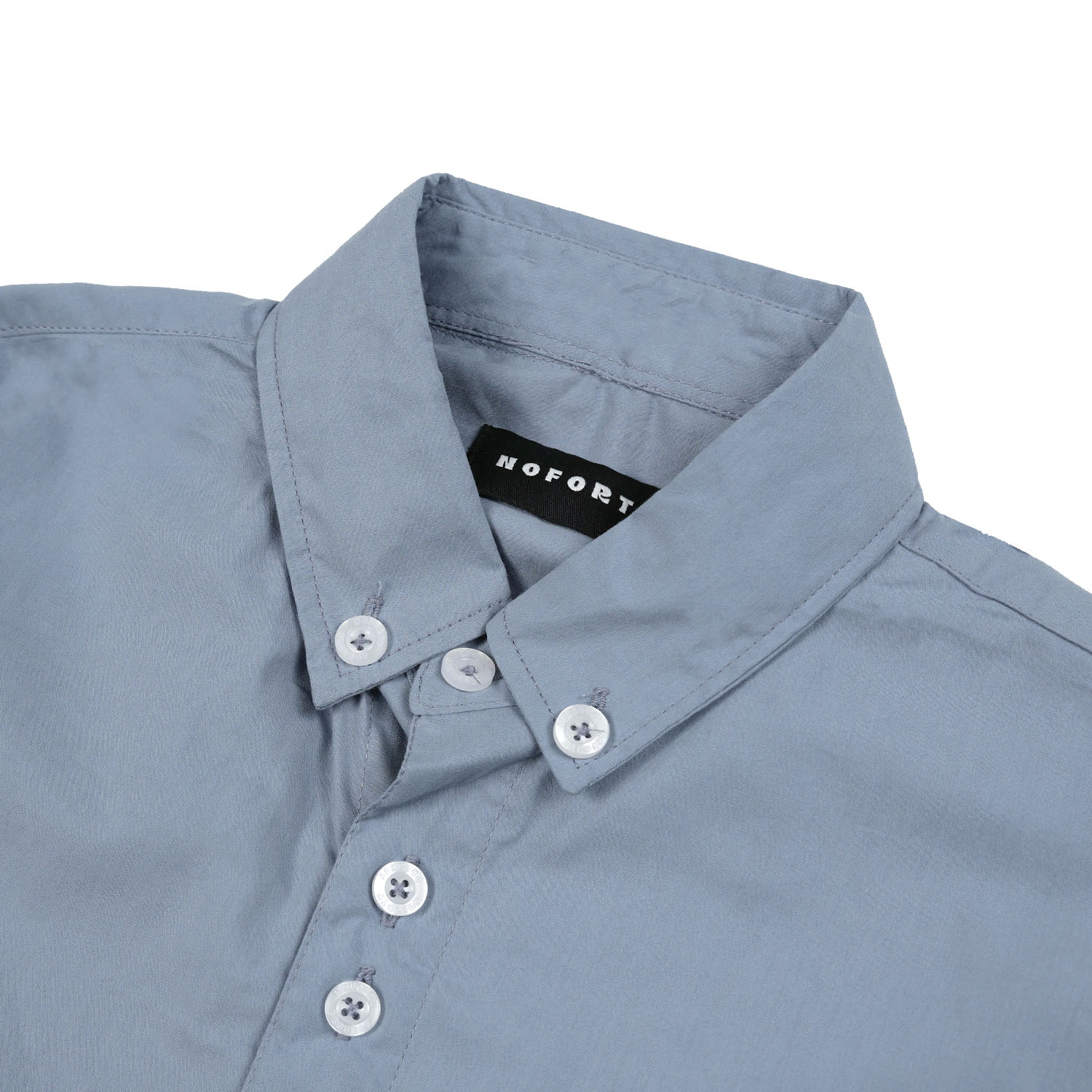 Noforty Project Oversize Boxy Long Shirt Wemby Blue