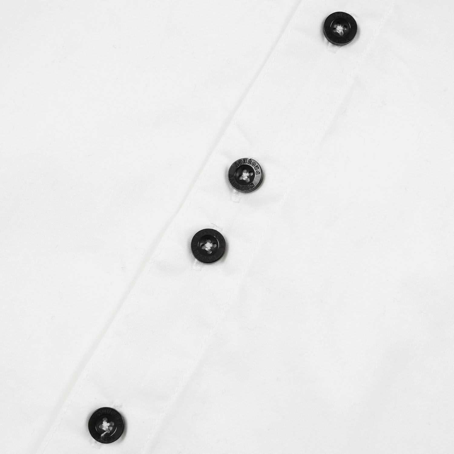 Noforty Project Oversize Boxy Long Shirt Wemby White