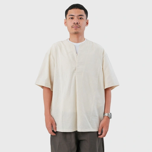 Noforty Project Oversize Koko Short Sleeve Isma Cream