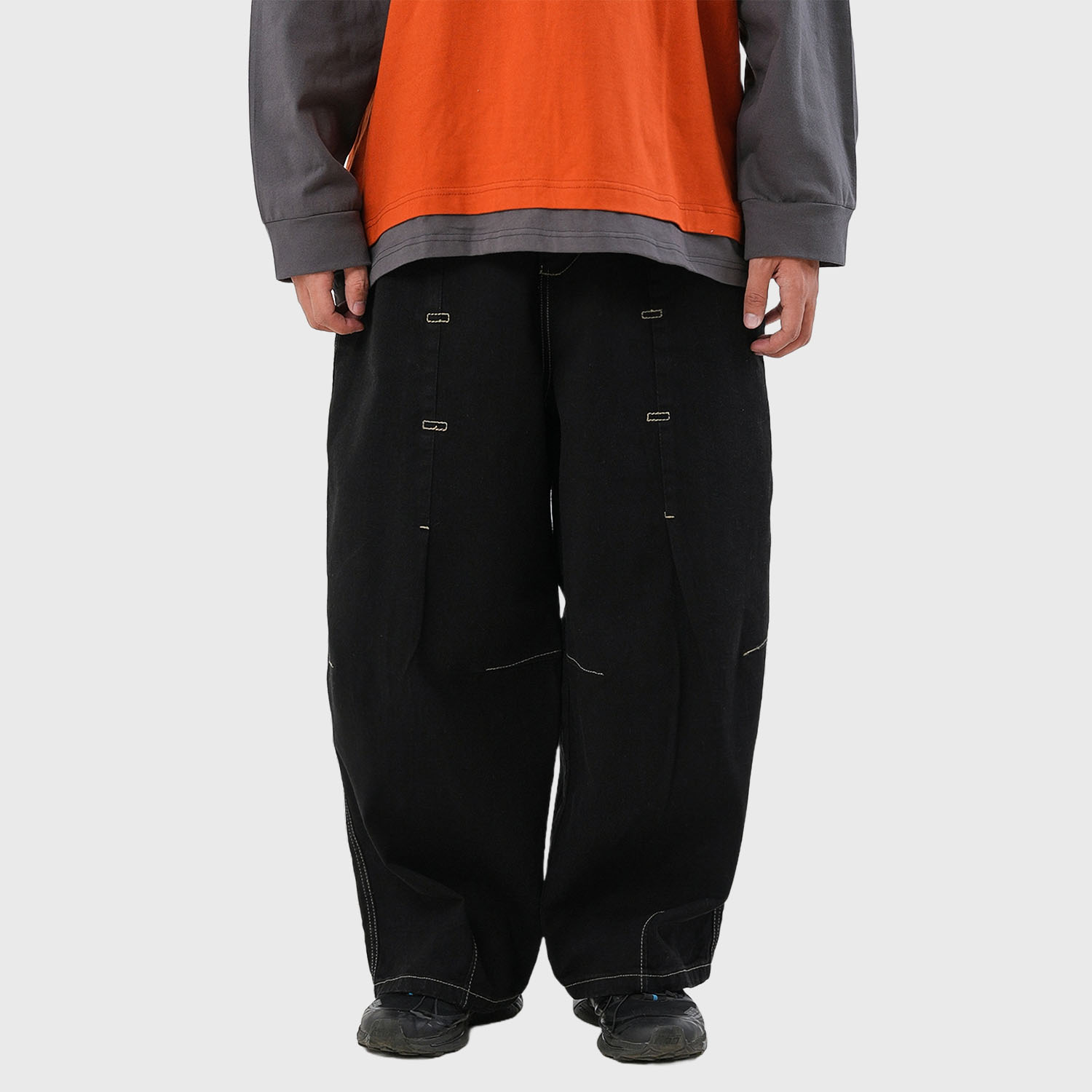 Noforty Project Long Pants Denim Balmon Black