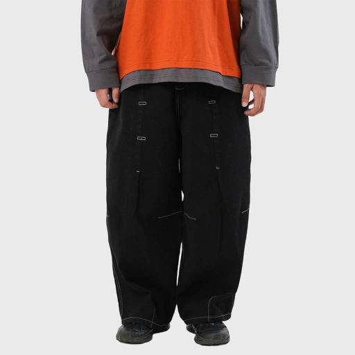 Noforty Project Long Pants Denim Balmon Black