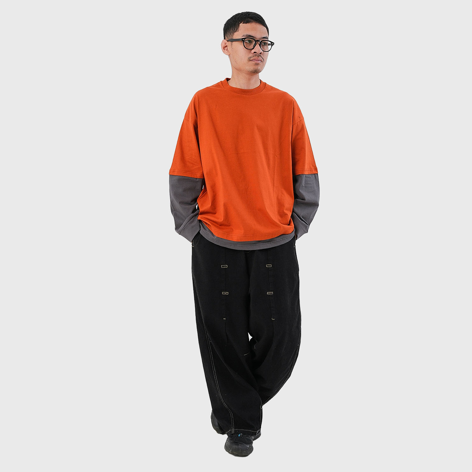 Noforty Project Long Pants Denim Balmon Black