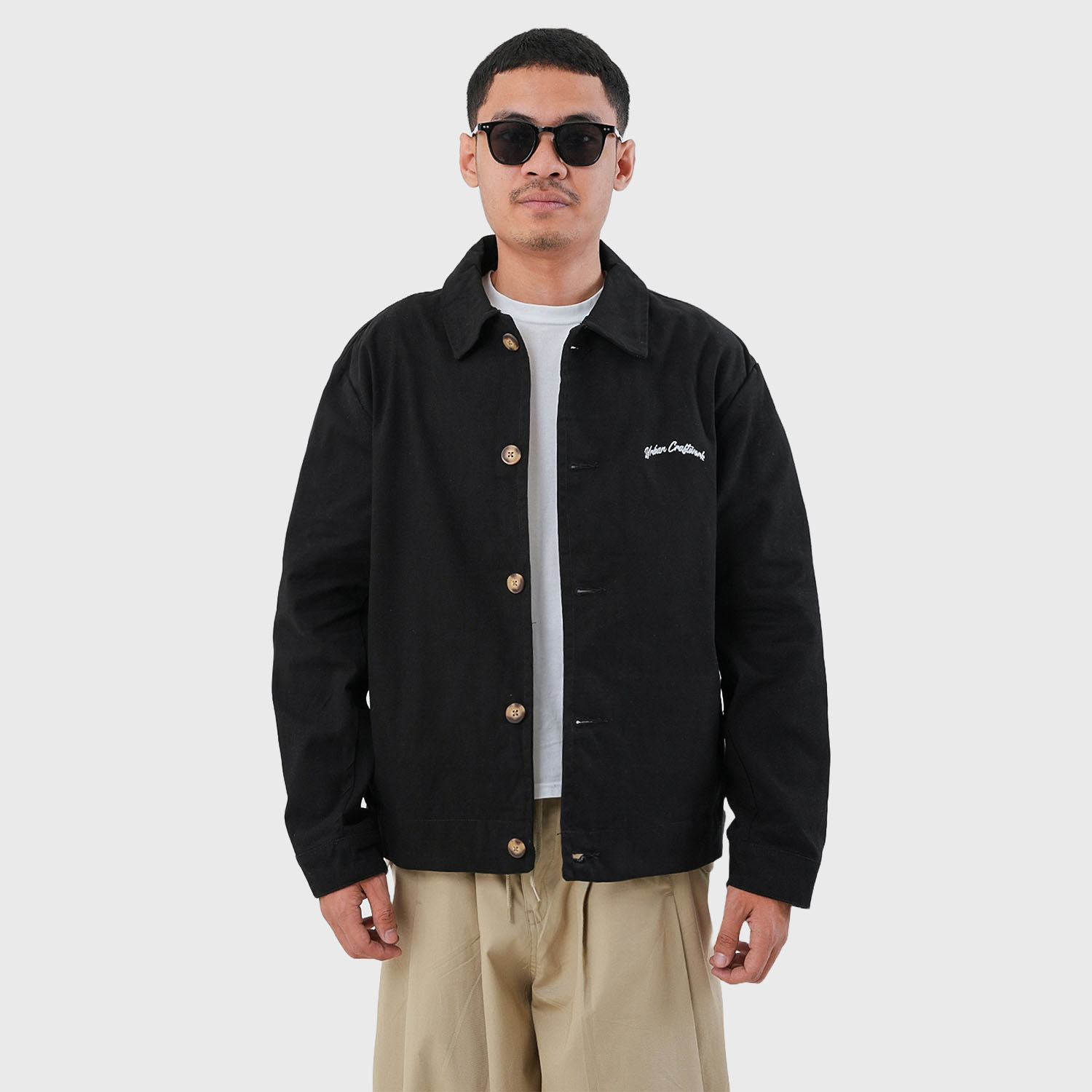Noforty Project Oversize Jacket Yuzen Black