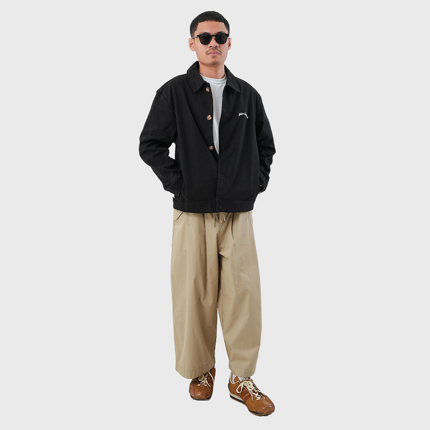 Noforty Project Oversize Jacket Yuzen Black