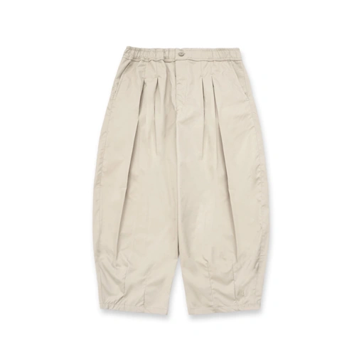 Image of Noforty Project Barrel Long Pants Mido Khaki