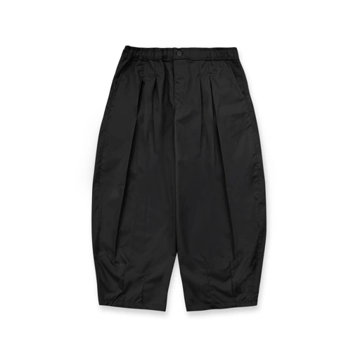 Image of Noforty Project Barrel Long Pants Mido Black