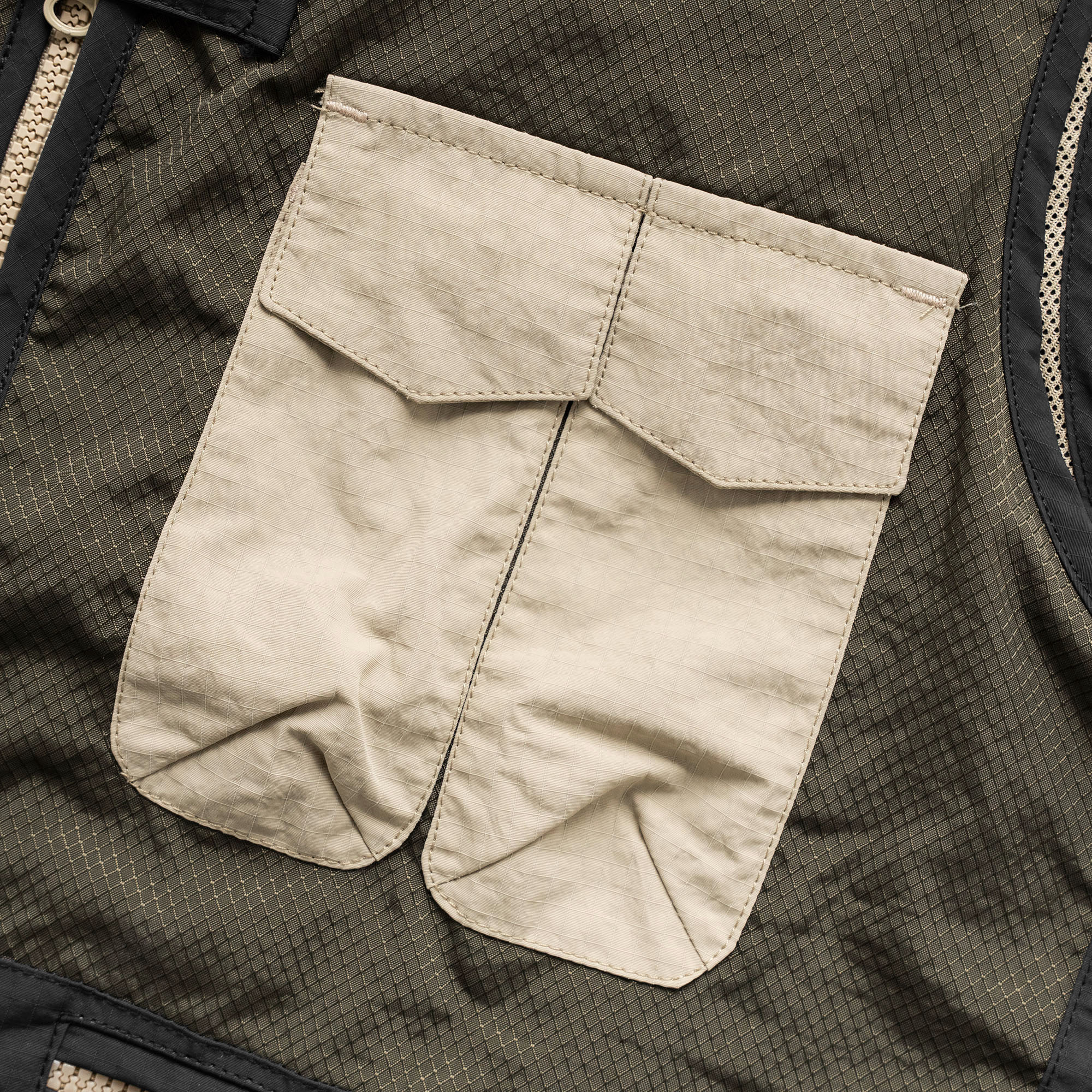 Noforty Project Nylon Vest Objin Black
