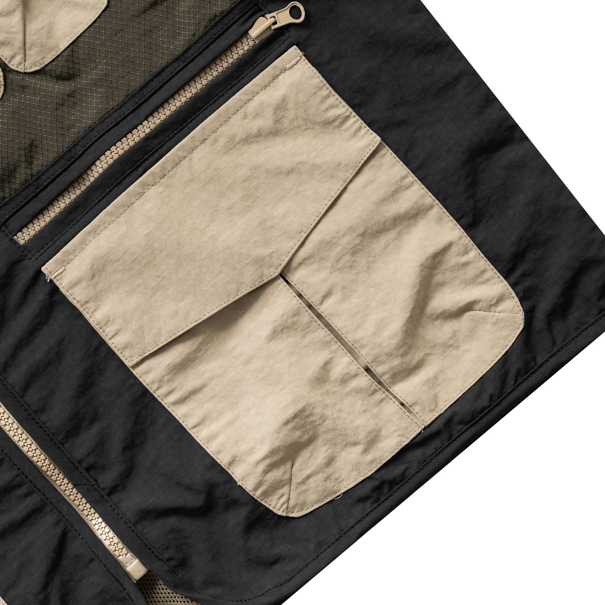 Noforty Project Nylon Vest Objin Black