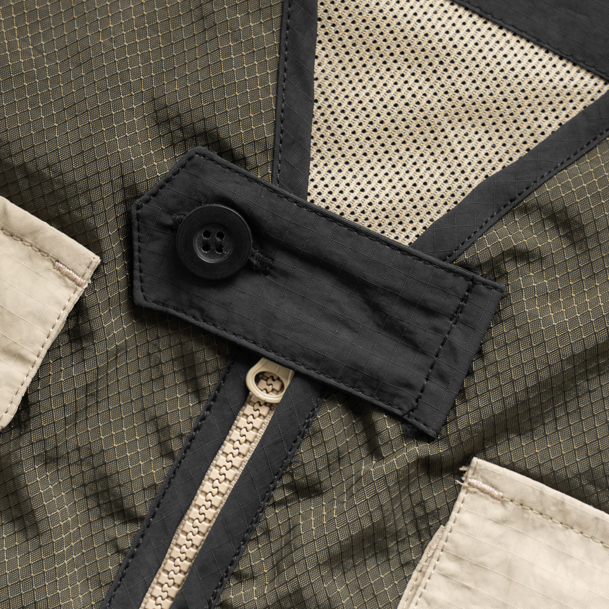 Noforty Project Nylon Vest Objin Black