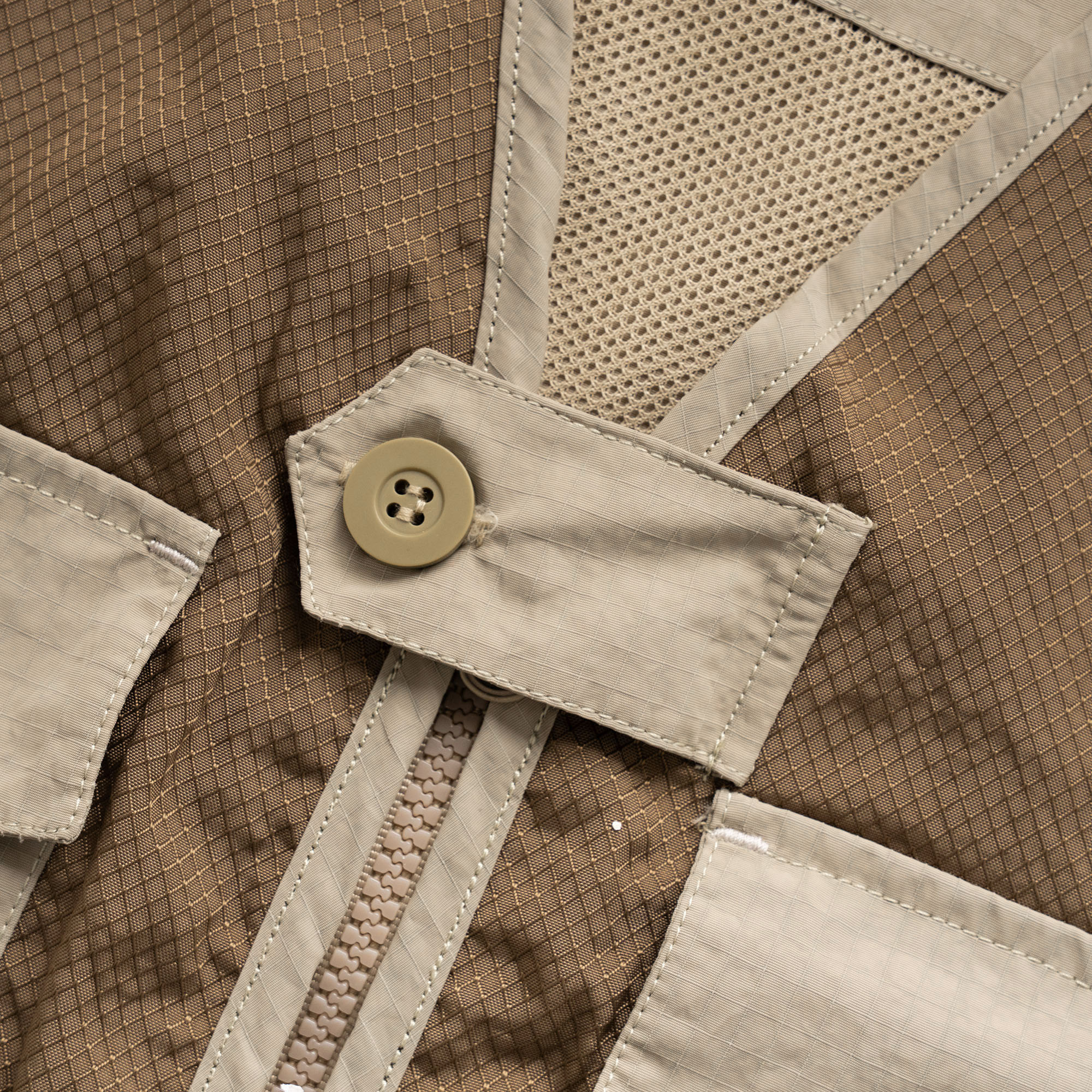Noforty Project Nylon Vest Objin Cream