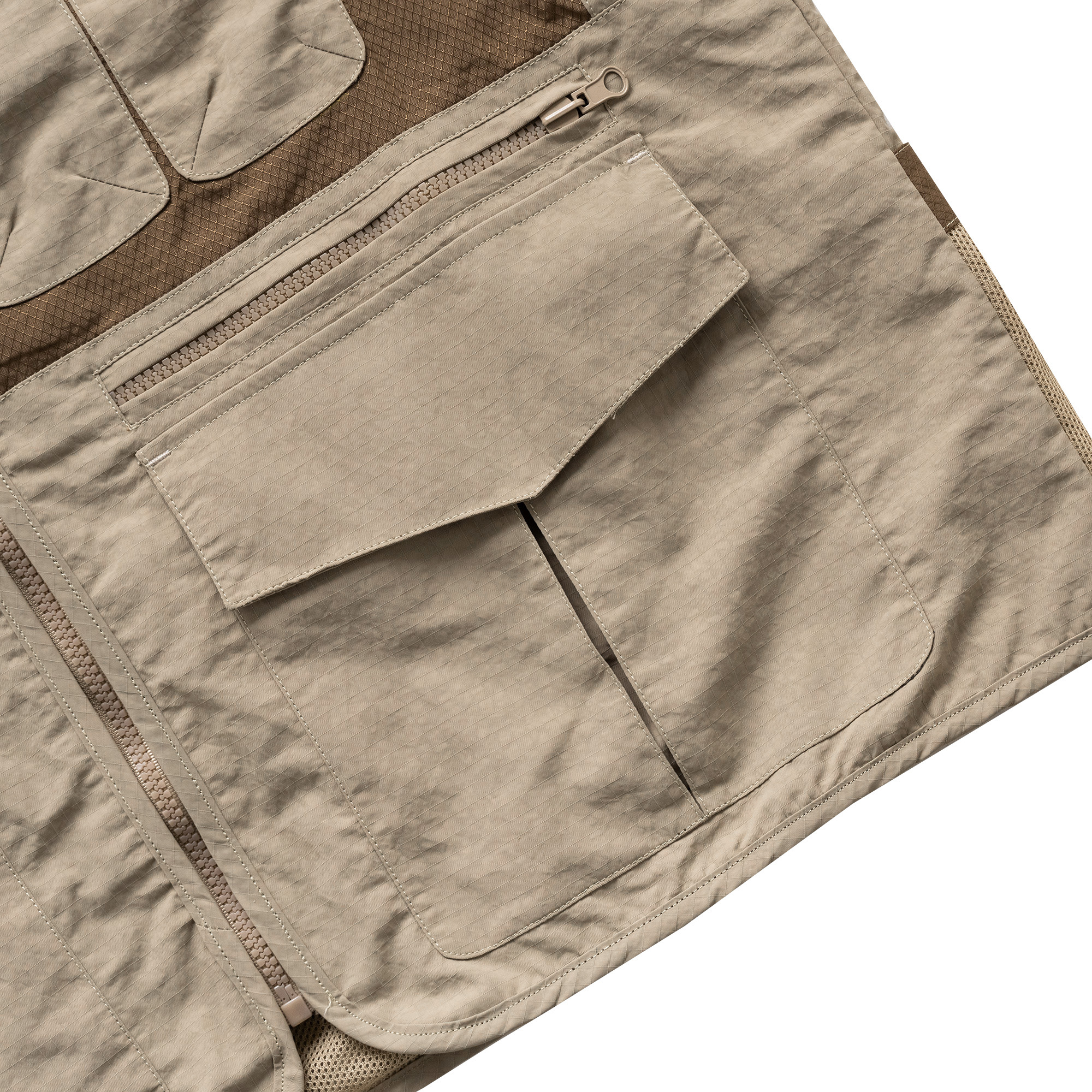 Noforty Project Nylon Vest Objin Cream