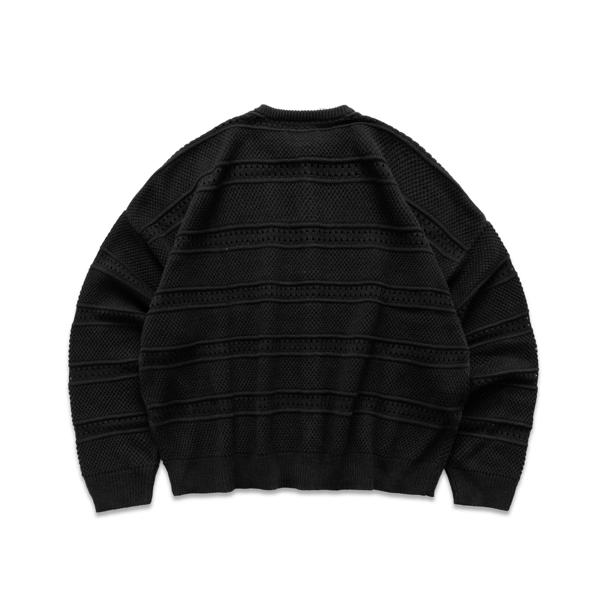 Noforty Project Oversize Knittwear Cardigan Jacket Yukino Black