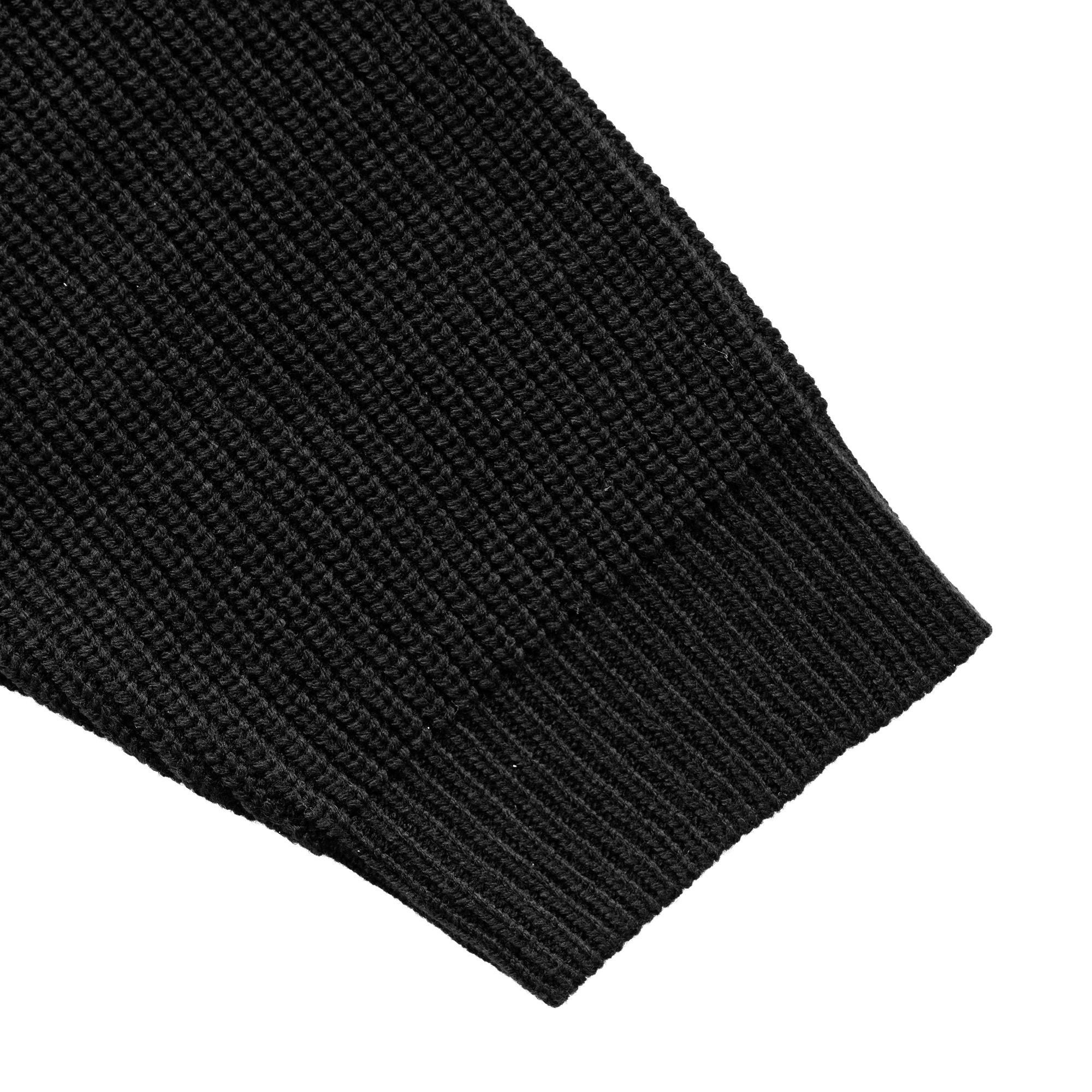 Noforty Project Oversize Knittwear Kimono Sando Black