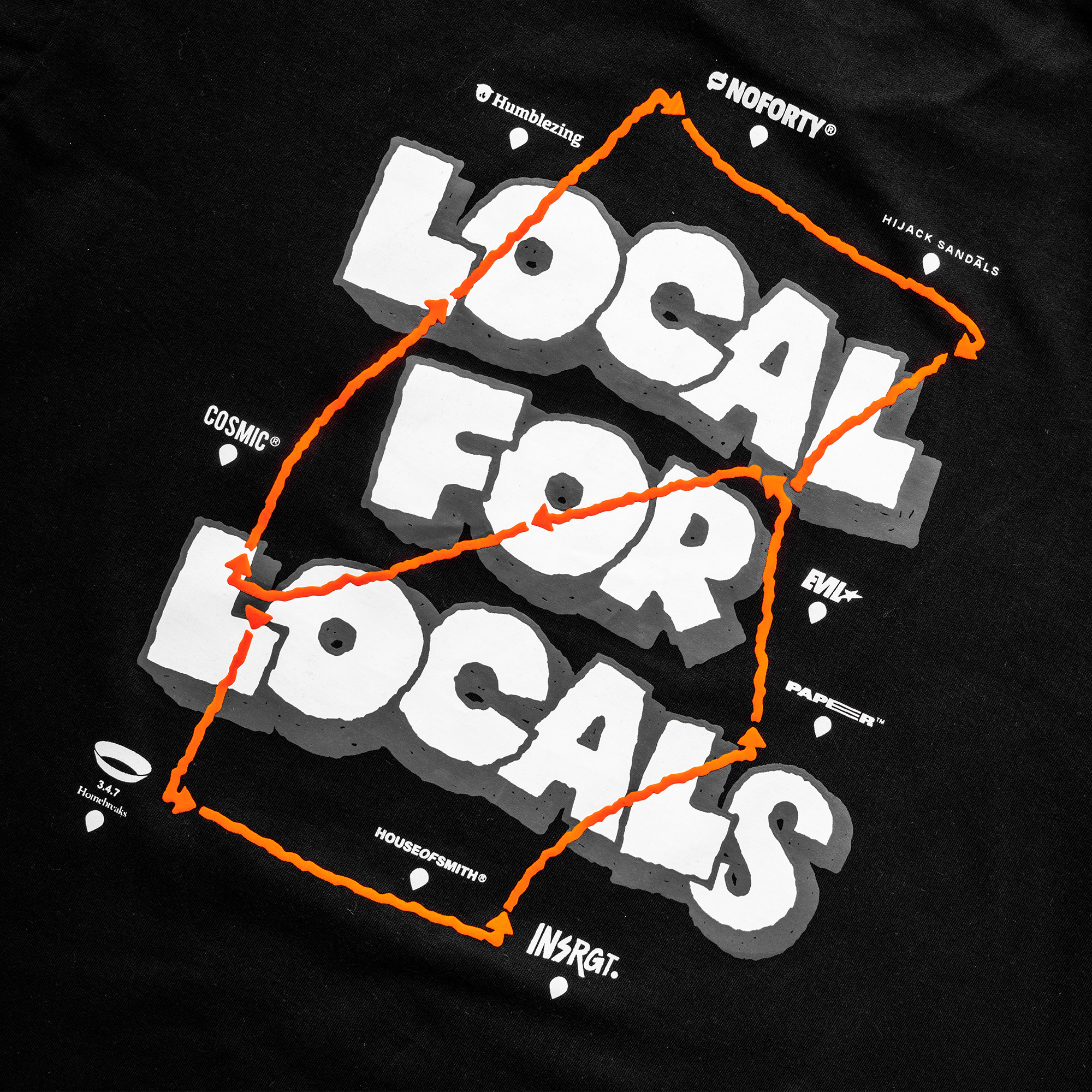 Noforty Project Oversize Tshirt Local
