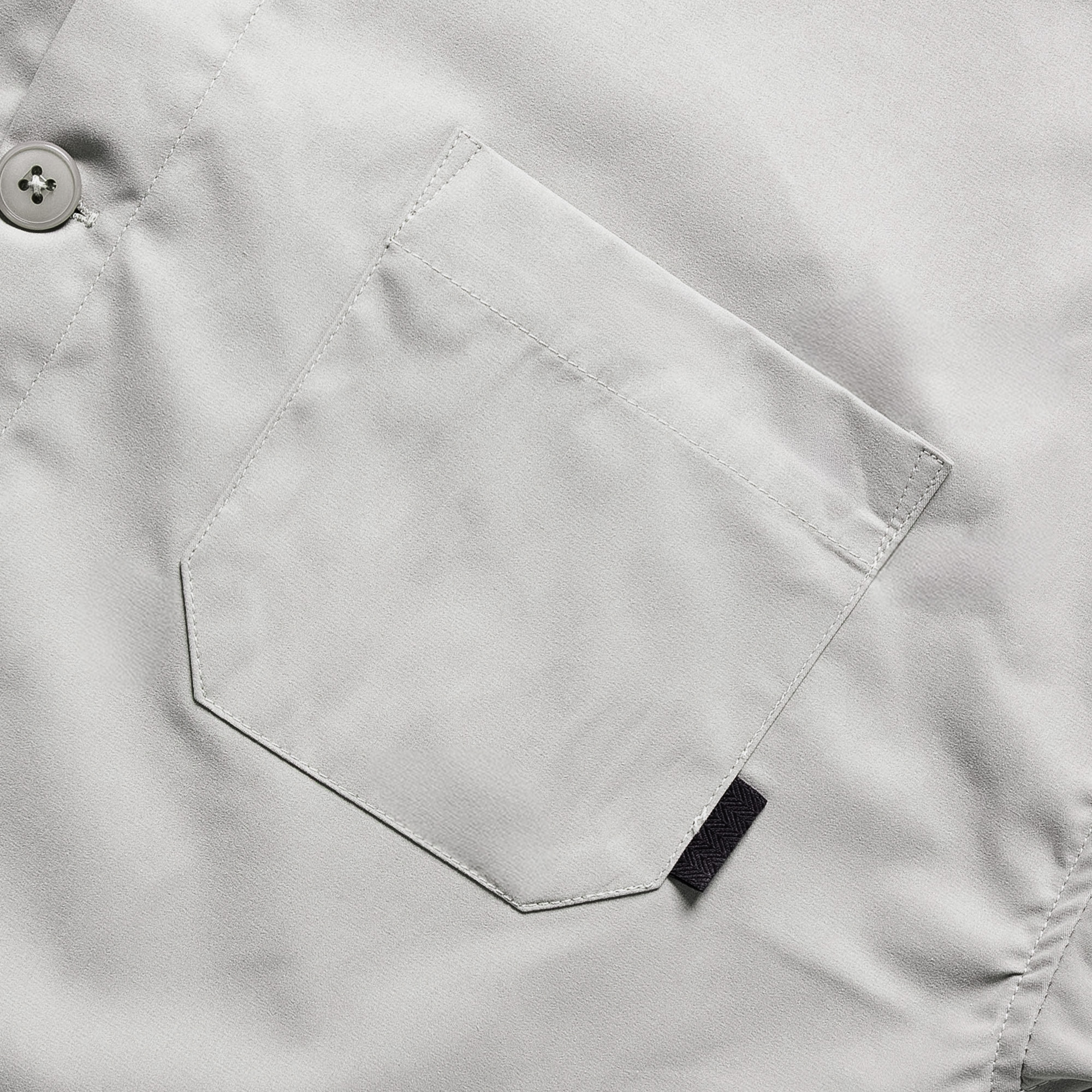 Noforty Project Oversize Loose Bowling Long Shirt Damian Lite Khaki