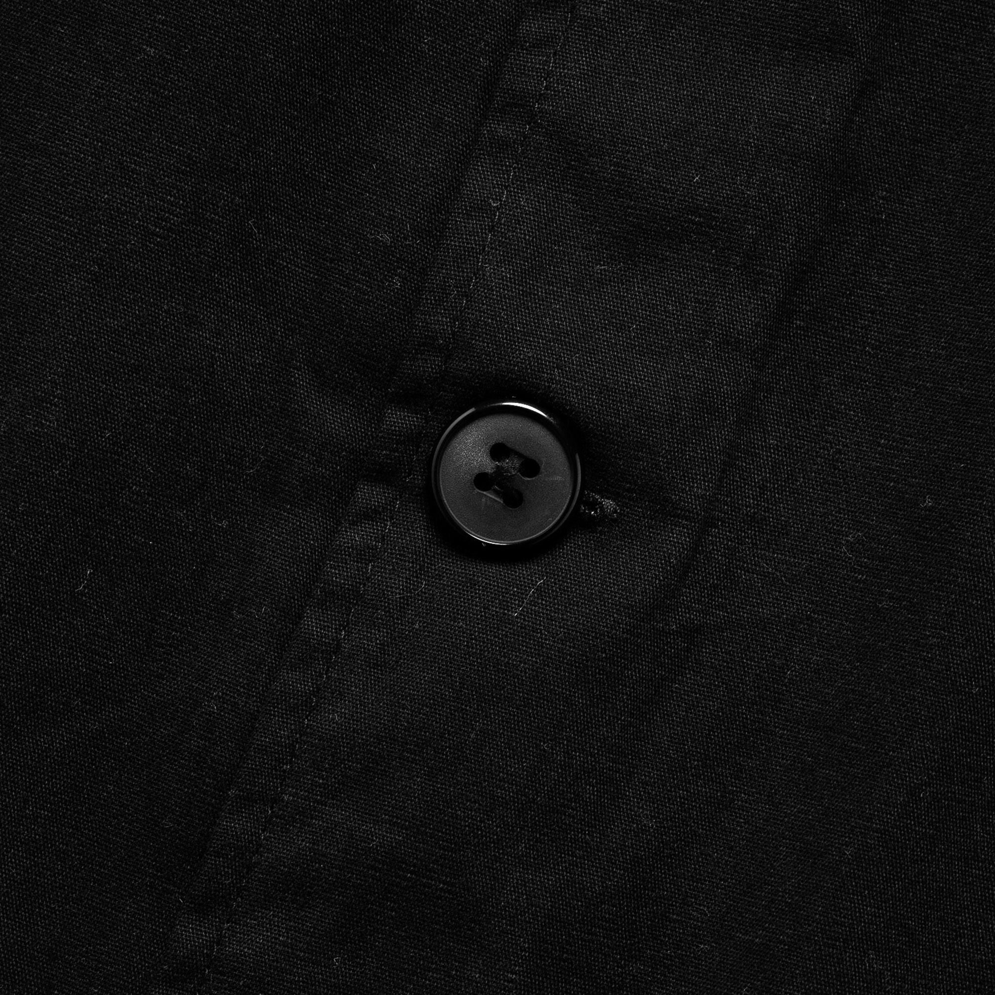 Noforty Project Oversize Colarless Long Shirt Nami Black