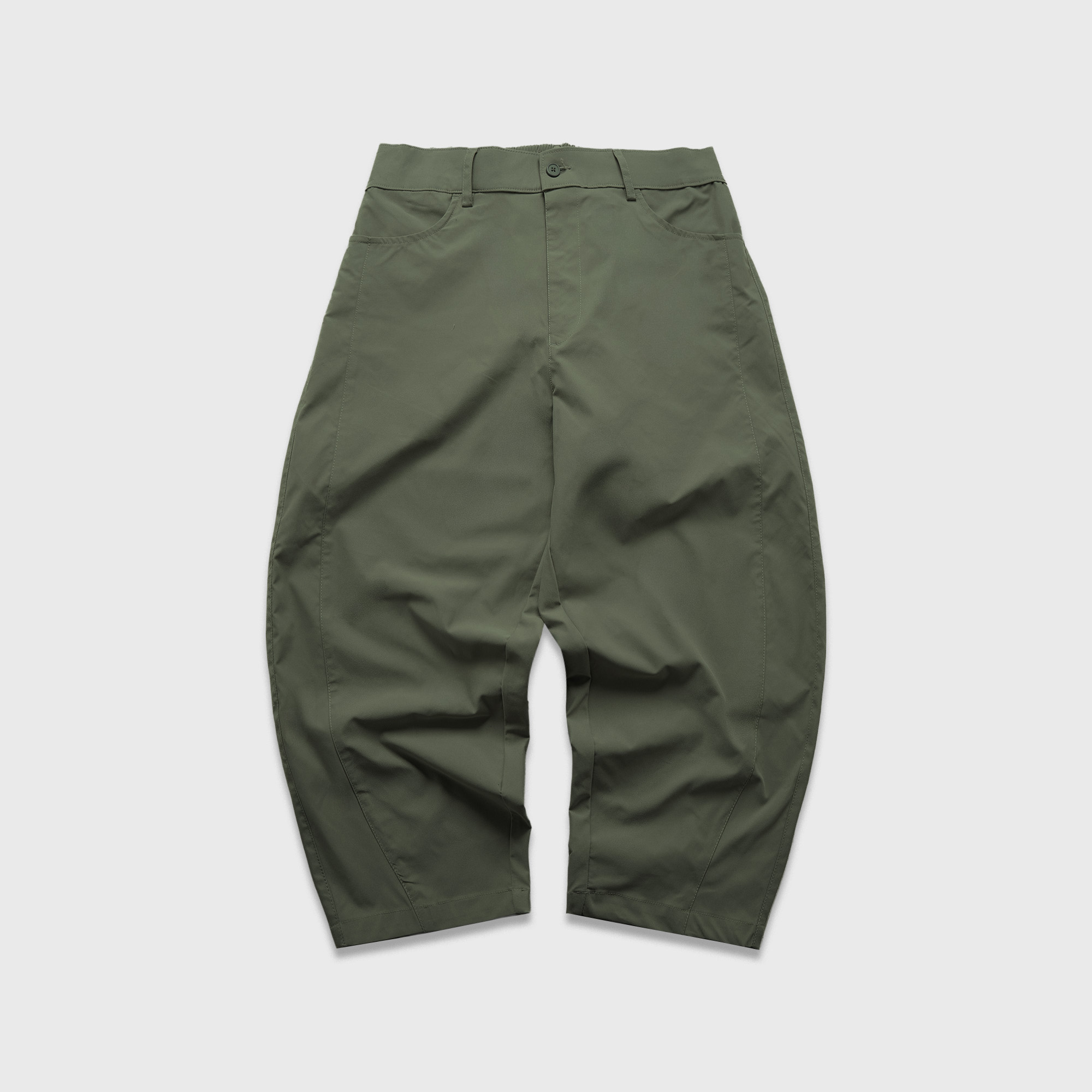 Noforty Project Barrel Long Pants Morten Sage