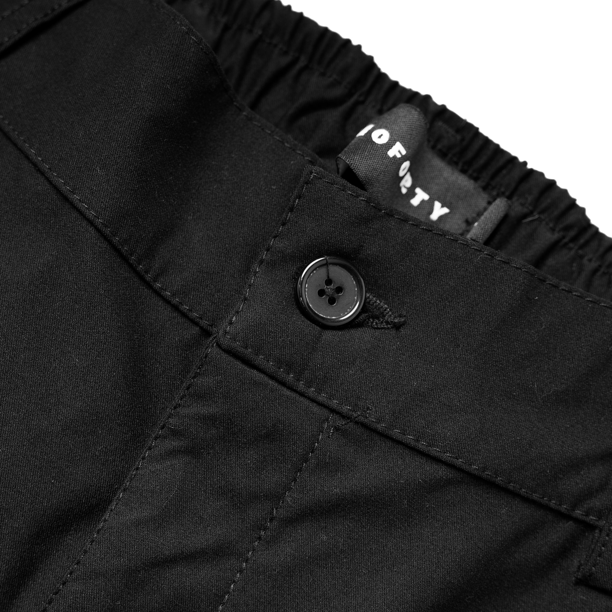 Noforty Project Barrel Long Pants Morten Black