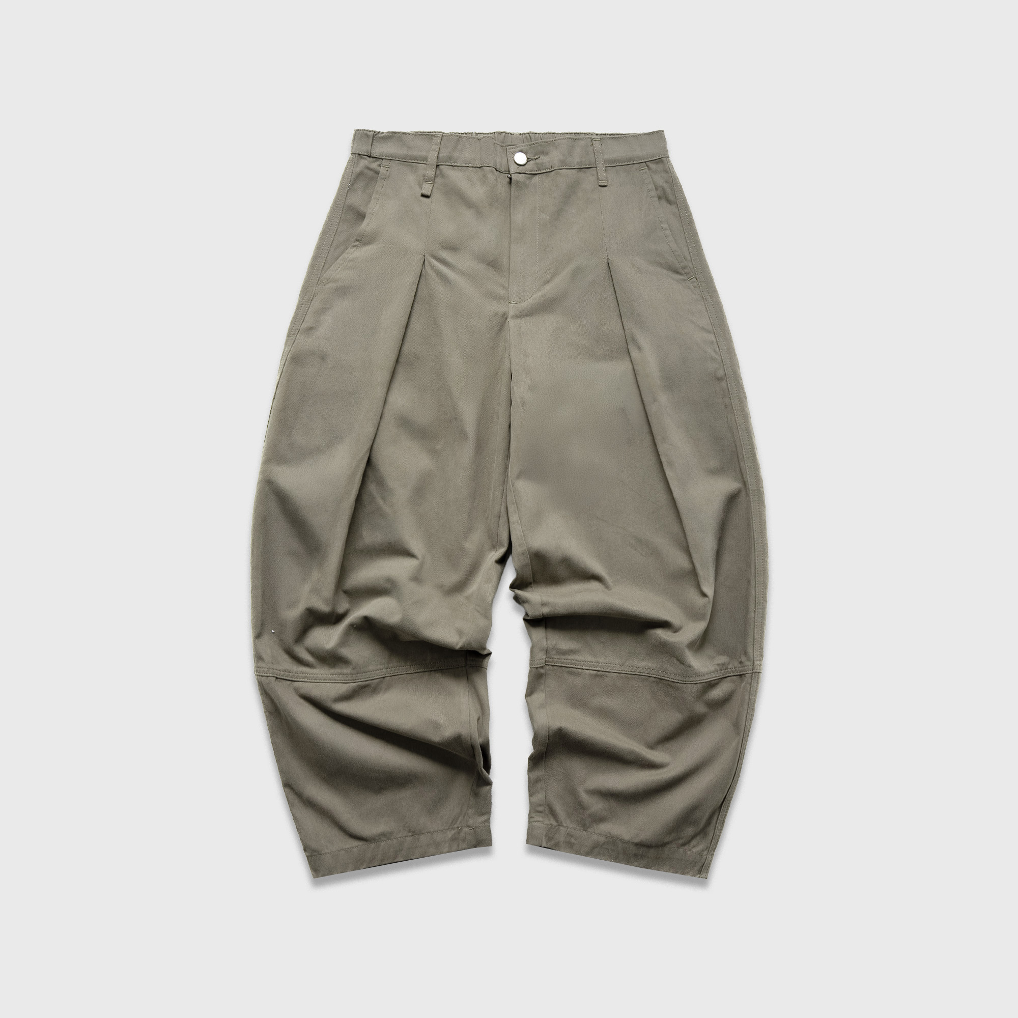 Noforty Project Loose Long Pants Sakani Light Grey