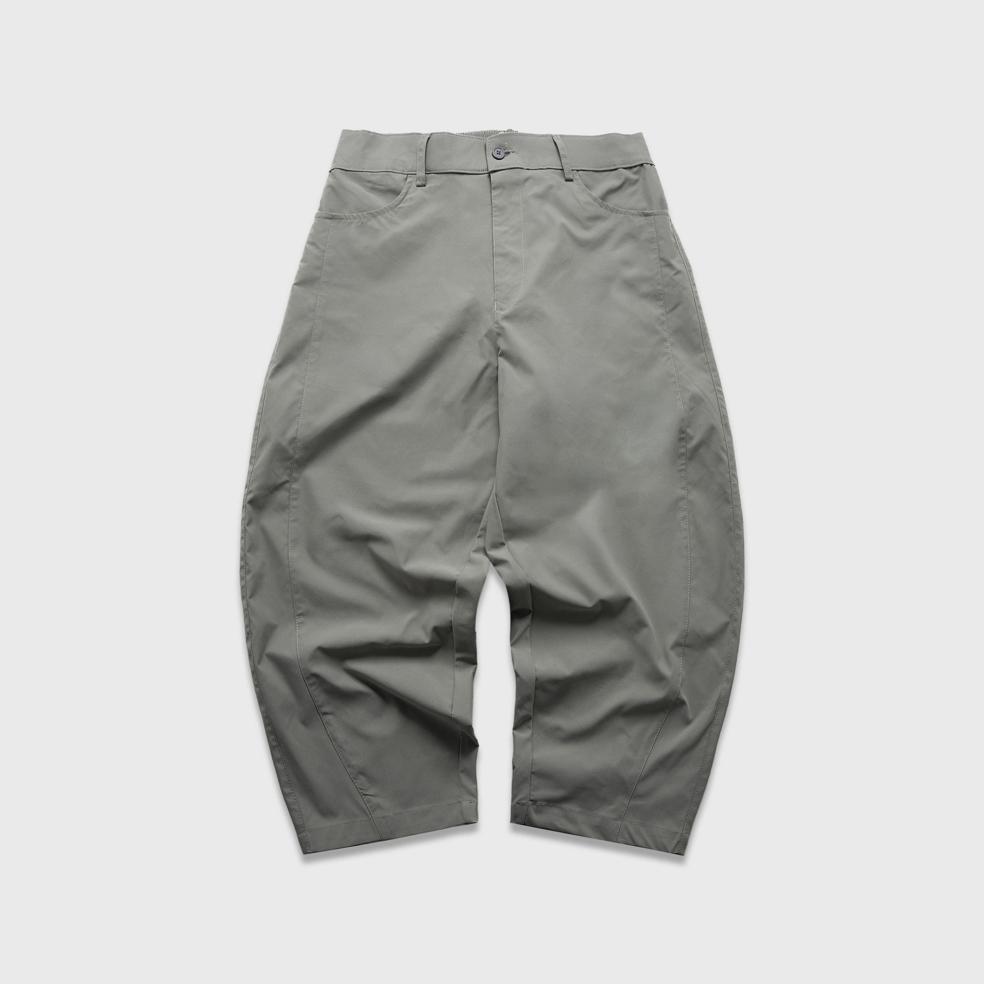 Noforty Project Barrel Long Pants Morten Olive