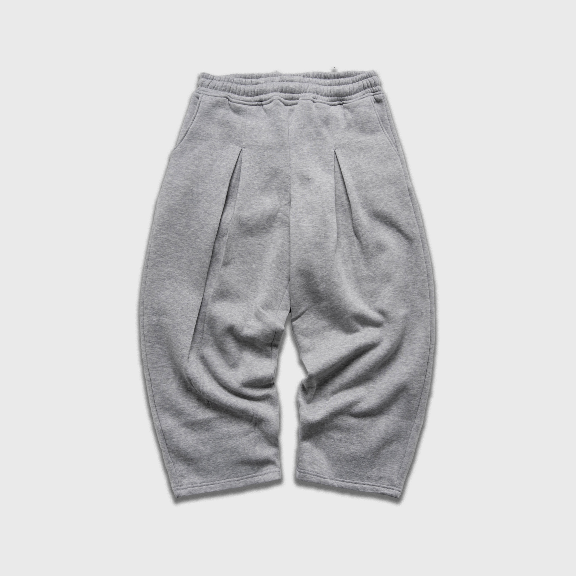 Noforty Project Pleated Sweat Pants Trace Misty