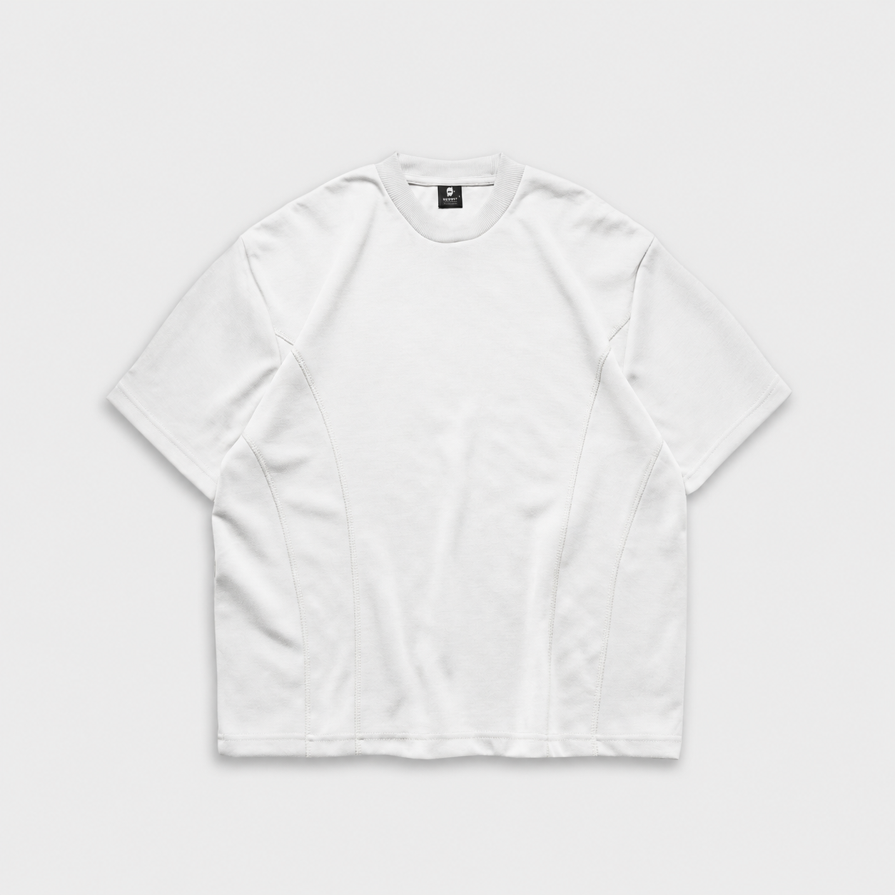 Noforty Project Oversize Boxy Fitty Tee White