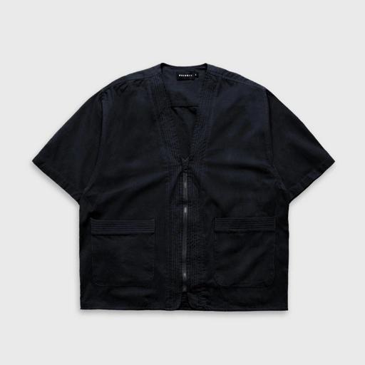 Noforty Project Oversize Loose Kimono Shirt Kimosh Black