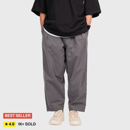 Noforty Project Long Baggy Pants Yuji Grey
