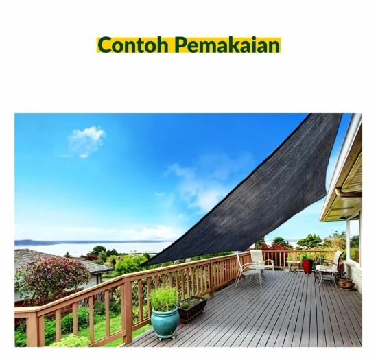 JARING PARANET 75 % JARING TANAMAN LEBAR 3 METER