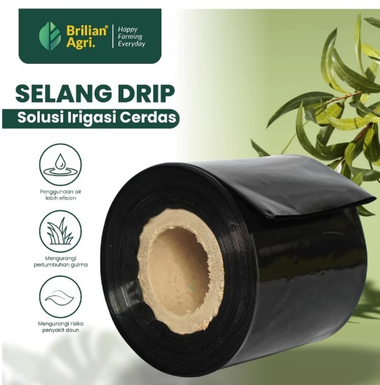 BRILIAN - Selang Drip 20 micron 4 dim 50 meter