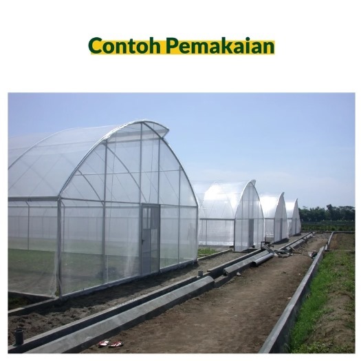 Plastik UV Green house Tebal 150 Micron 6% Lebar 1,6 Meter