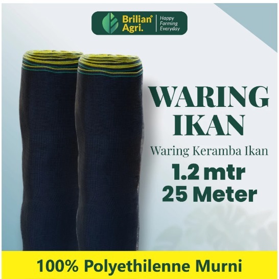 BRILIAN - Jaring waring lebar 120 cm panjang 25 meter