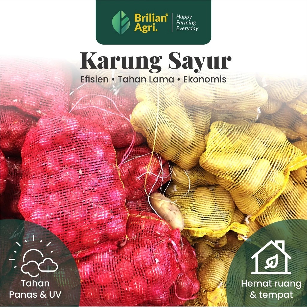 BRILIAN - KARUNG SAYUR JARING SAYUR BRONGSONG WARING SAYUR SAK SAYUR