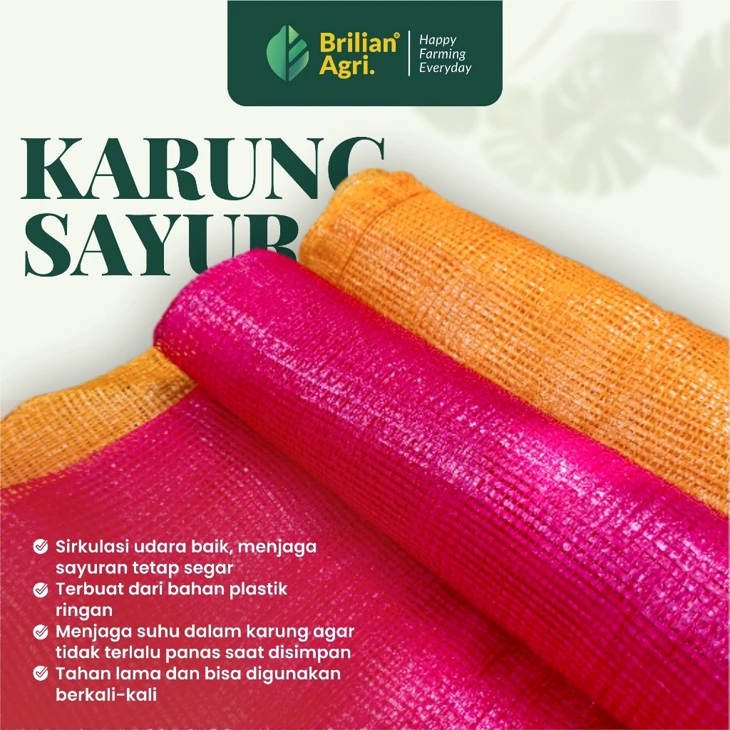 BRILIAN - KARUNG SAYUR JARING SAYUR BRONGSONG WARING SAYUR SAK SAYUR