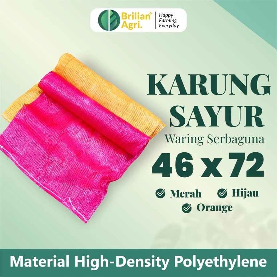 BRILIAN - KARUNG SAYUR JARING SAYUR BRONGSONG WARING SAYUR SAK SAYUR