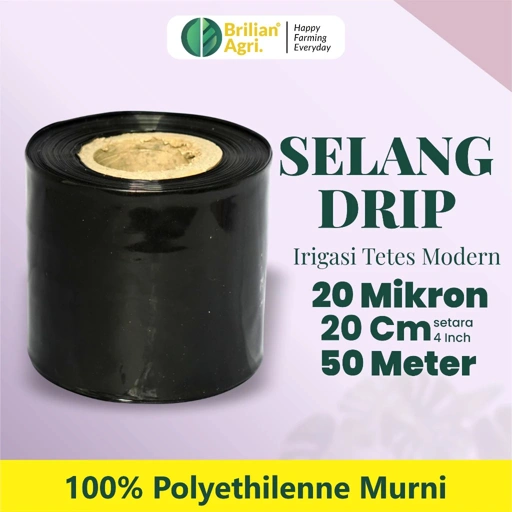 Image of BRILIAN - Selang Drip 20 micron 4 dim 50 meter